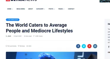 UltraNews - Script PHP para Jornal, Blog e Revista