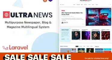 UltraNews - Script PHP para Jornal, Blog e Revista