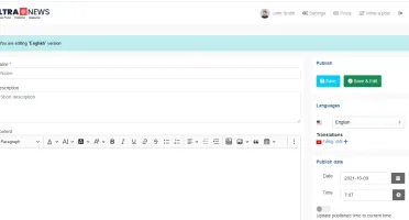 UltraNews - Script PHP para Jornal, Blog e Revista