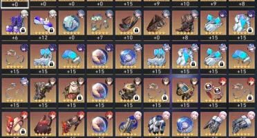 Honkai Star Rail (Seele + Silver Wolf + Jing Yuan + 4 T5)