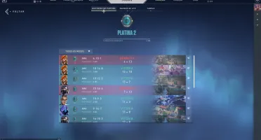 Conta Valorant Platina 2 + 2 coleções + 3 passes