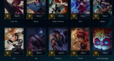 conta league of legends lvl 23