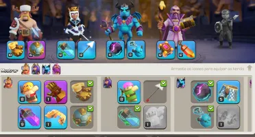 Centro De Vila 11 Full Com Skin Rainha Mágica