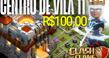 Centro De Vila 11 Full Com Skin Rainha Mágica