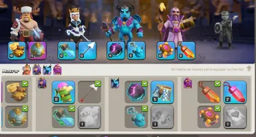 Centro De Vila 11 Full Com Skin Rainha Mágica
