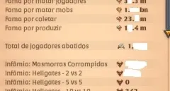 Conta Albion 1Bn+ Fama Pve, Muito Spec Em Coleta