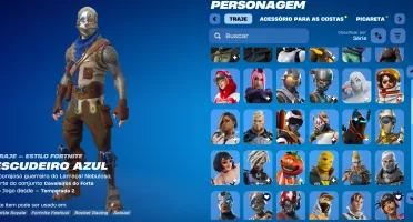 Conta Fortnite, season 1 cap 2 primeiro passe + freestyle