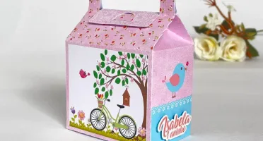 Kit Festa 20 Lembrancinhas Jardim Encantado Personalizadas