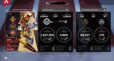 Apex herança kunai da wraith