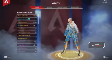Apex herança kunai da wraith