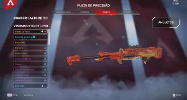 Apex herança kunai da wraith