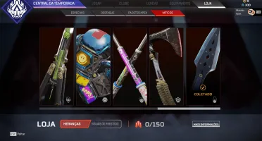 Apex herança kunai da wraith