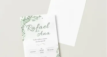 Convite de casamento