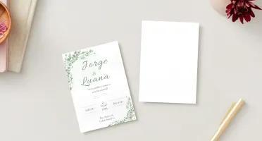 Convite de casamento