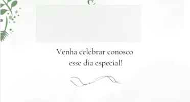Convite de casamento