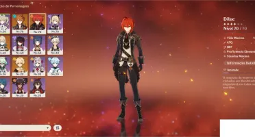 VENDO AR 45 VENTI + DILUC + CHILDE + JEAN + 2 ARMAS 5*