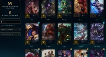 conta smurf prata 1 mmr gold 1, lvl 36 com algumas skins