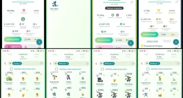 Nível 58 | 186 SHINY |18 Lendários e Fundos Especiais! L003