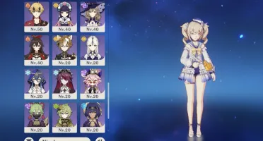 Ar55. Ayaka, albedo, shenhe, Kokomi, childe e +