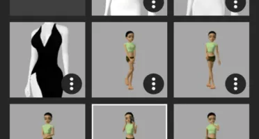 Conta imvu femina com 6 anos, com mais de mil itens e roons.