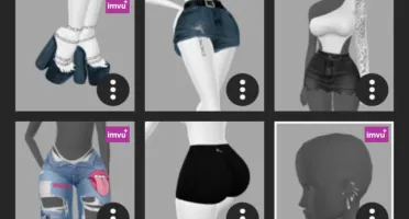 Conta imvu femina com 6 anos, com mais de mil itens e roons.