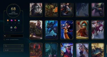 Conta LOL ex Platina