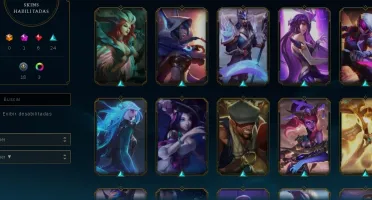 Conta LOL ex Platina