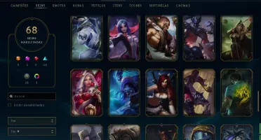 Conta LOL ex Platina