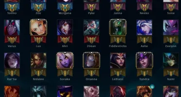 CONTA LEAGUE OF LEGENDS, 5 PG DE RUNA, OURO V TEMP. PASSADA