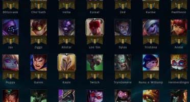 CONTA LEAGUE OF LEGENDS, 5 PG DE RUNA, OURO V TEMP. PASSADA