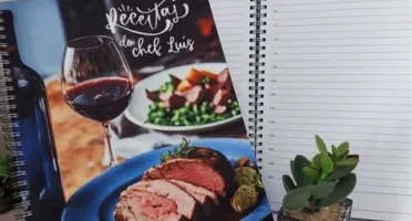 Caderno Grande Personalizado com Foto ou Tema