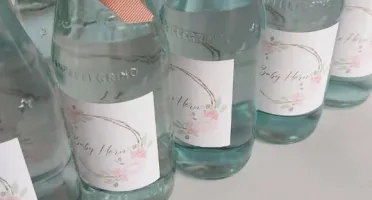 Água Mineral Italiana Acqua Panna Personalizada Maternidade
