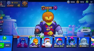 Conta de brawl Stars skins exclusivas