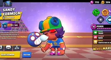 Conta de brawl Stars skins exclusivas
