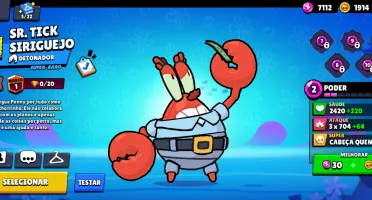 Conta de brawl Stars skins exclusivas
