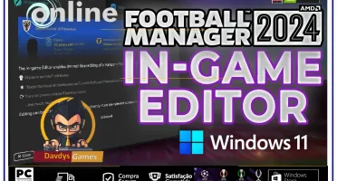 FM24 + Online Pc + Super Pack + Editor Football Manager 2024