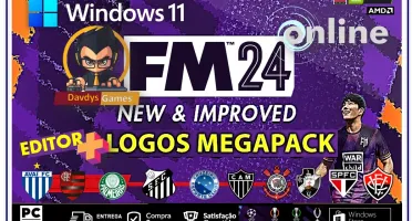 FM24 + Online Pc + Super Pack + Editor Football Manager 2024