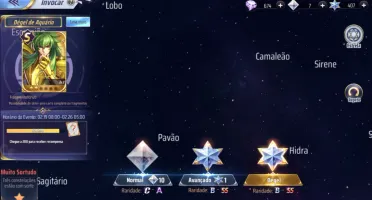A141 Shura Divino / Artémis / deusa sasha ( COM GEMAS)
