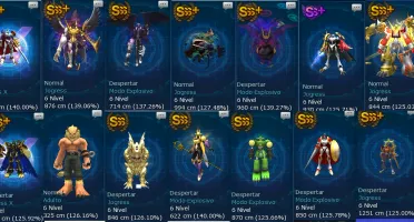 Conta ENDGAME com OMM server omegamon aceito negociar