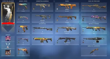 CONTA VALORANT +30 SKINS (SEASON 1 ) - OURO 1