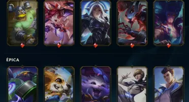 Conta League of Legends Full Acesso - 158 Champs e 96 Skins
