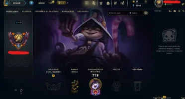 Conta League of Legends Full Acesso - 158 Champs e 96 Skins