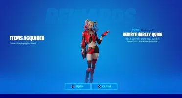 Código da Skin Arlequina Renascida - Fortnite