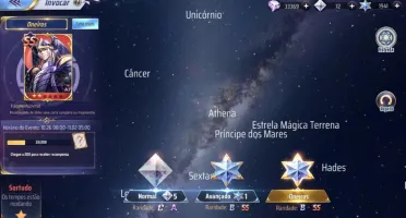 SAINT SEIYA AWAKENING -INICIANTES COM GEMAS AVANÇADAS