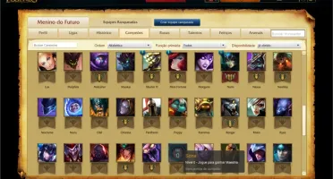 Conta Platina 3 5 runepage 75 champs 27 skins (3 lend, 1ult)