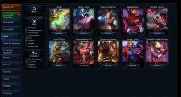 Conta Platina 3 5 runepage 75 champs 27 skins (3 lend, 1ult)