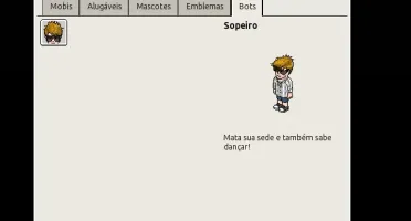 Conta HABBO mascotes e emblemas