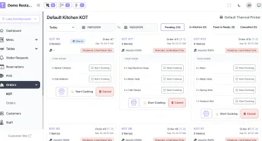 Script PHP A solução completa de gerenciamento de restaurant