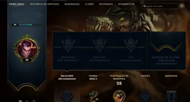 Conta Unranked level 30
