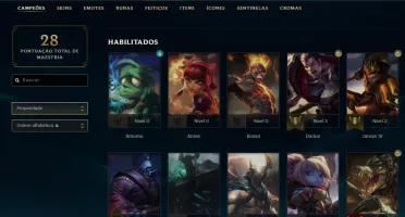 Conta Unranked level 30